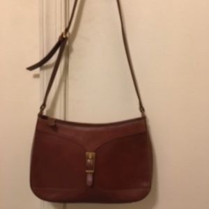 Brown Leather Crossbag
